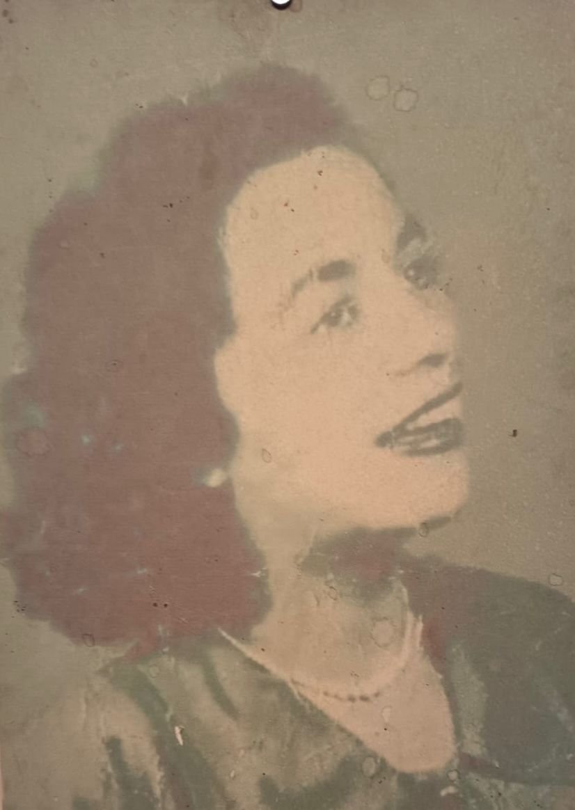 Foto original dañada