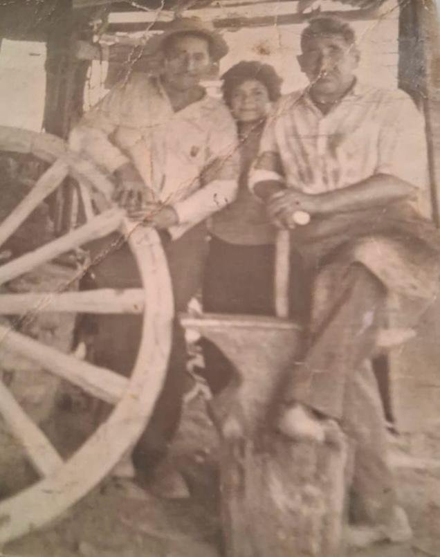Foto original dañada